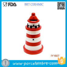 Creative Decoration Lighthouse Ceramic Money Bank